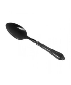 10 Grande cuillère noir de service pelle candy bar baroque