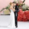 Figurine mariés moment tendresse mariage romantique