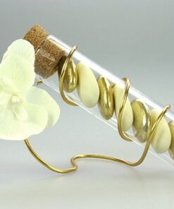 Tube éprouvette à dragées en verre 10cm