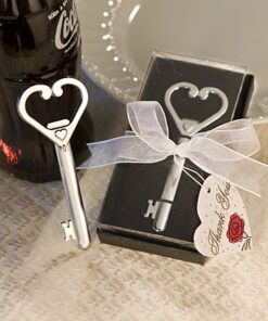 Décapsuleur en forme de coeur cadeau mariage