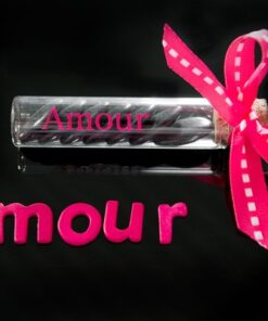 Tube éprouvette à dragées Amour cadeau mariage