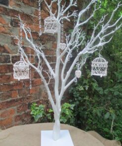 Location Arbre à voeux blanc H 110 cm décor mariage
