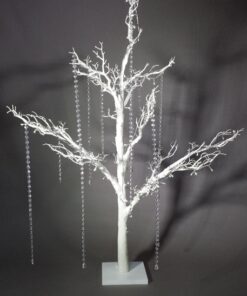 Location Arbre à voeux blanc H 110 cm décor mariage