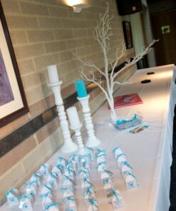 Location Arbre à voeux blanc H 110 cm décor mariage