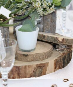 Location vase photophore bougeoir vase blanc H7,5cm