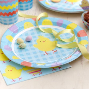 8 assiettes jolis poussins vaisselle carton 8 assiettes jolis poussins vaisselle carton