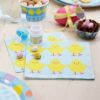20 serviettes jetables en papier Poussins