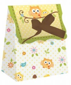 12 Boîtes cadeaux Arbre du bonheur hibou