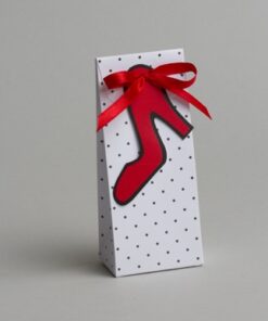 Pochette dragées mariage chaussure talon aiguille