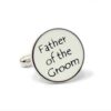 Bouton de manchette "Father of the Groom"