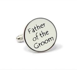 Bouton de manchette "Father of the Groom"