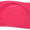 12 assiettes design rose fuchsia vaisselle reutilisable