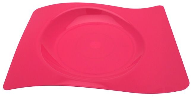 12 assiettes design rose fuchsia vaisselle reutilisable 12 assiettes design rose fuchsia vaisselle reutilisable