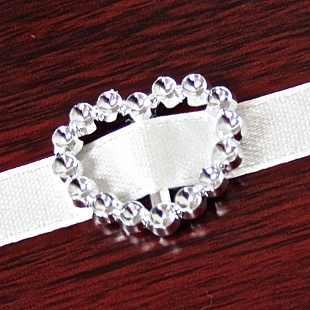 2 petites boucle attache strass diamant coeur breloque 2 petites boucle attache strass diamant coeur breloque