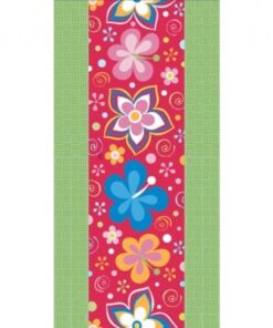 Nappe plastique fleurs Hawaï