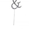 Pique '&' Monogramme, déco gâteau