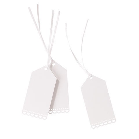 10 Etiquettes marque place dentelle blanche ruban 10 Etiquettes marque place dentelle blanche ruban