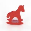 10 Boîtes dragées baptême cheval rouge