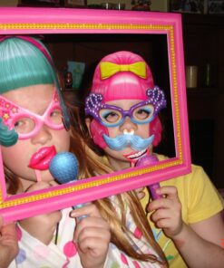 Kit photobooth girly Anniversaire fille animation
