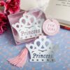 Marque page princesse cadeau invité baptême
