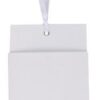 Menu carte Bonheur, blanc (x 6)