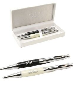 Set 2 stylos billes Mr and Mrs - Mariage Amore