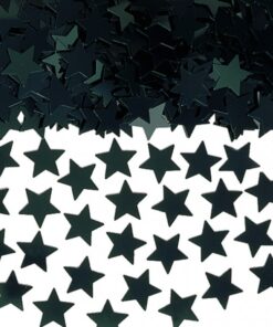Confettis étoiles à parsemer, noir