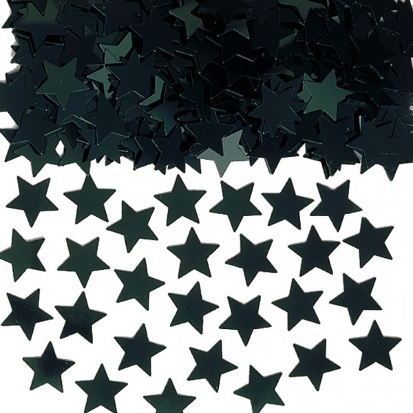 Confettis étoiles à parsemer, noir Confettis étoiles à parsemer, noir