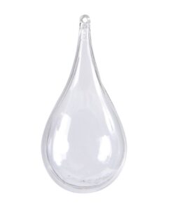5 goutte d'eau déco en plexi transparente