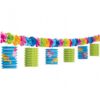 Guirlande lampions lanterne summer party fleurs tropical