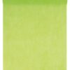Rouleau Chemin de table intissé vert anis 30cm 10M