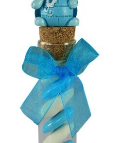 Figurine Coccinelle Baptême bleu
