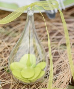 5 goutte d'eau déco en plexi transparente