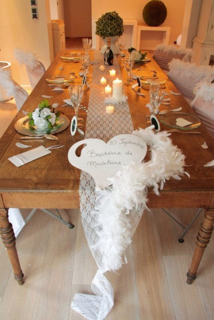 Boa blanc déco en plumes Boa blanc déco en plumes