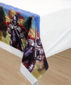 Nappe anniversaire enfant thème chevalier