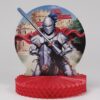 Centre de table chevalier anniversaire enfant