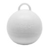 Poids boule pour ballons, blanc (35 gr)