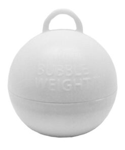 Poids boule pour ballons, blanc (35 gr)