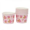 8 pot bonbons vintage shabby liberty rose