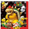 16 serviettes super mario bros