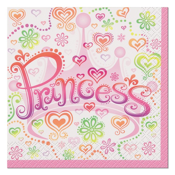 Pack goûter anniversaire Princesse rose Pack goûter anniversaire Princesse rose