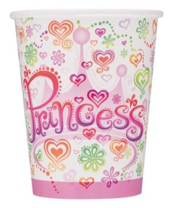 Pack goûter anniversaire Princesse rose