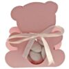 Ballotin dragées ourson rose bonbon (x 10)