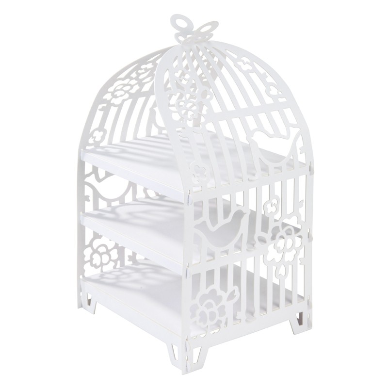 Présentoir gâteau étagère cage oiseau Présentoir gâteau étagère cage oiseau