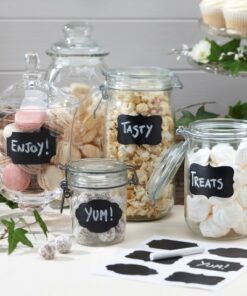 12 Etiquettes ardoise vintage bonbonnière candy bar DIY