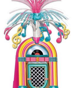 Déco jukebox centre de table