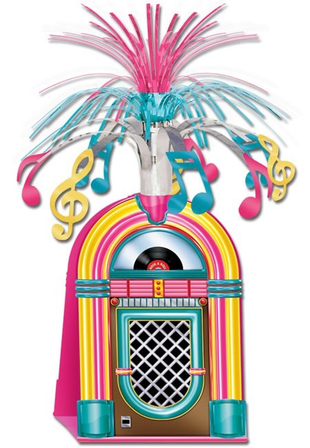 Déco jukebox centre de table Déco jukebox centre de table