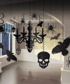 Halloween kit décorations à suspendre sur fil