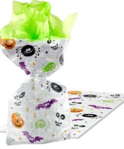 Sachets cellophane Halloween petits monstres
