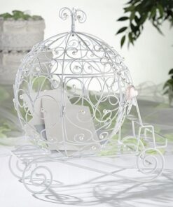 Location urne tirelire mariage carosse blanc